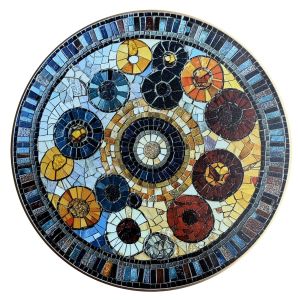 PCB Cup Coaster with Circles